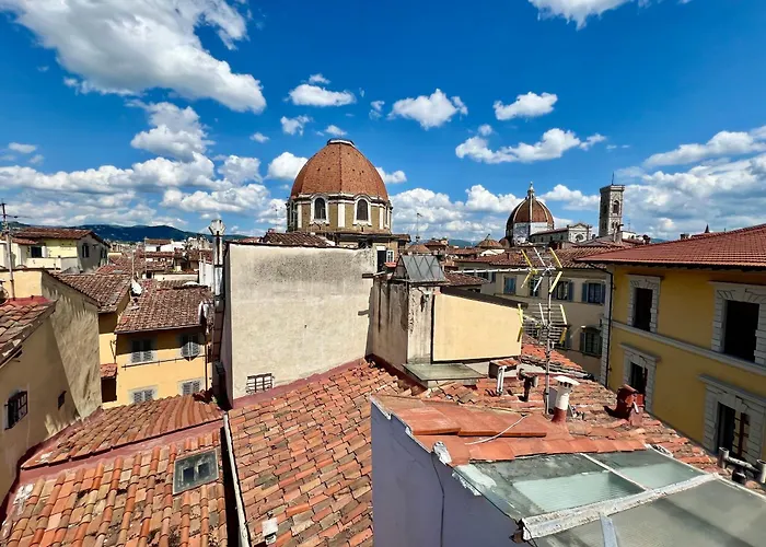 Attico Vista Duomo Lägenhet Florens